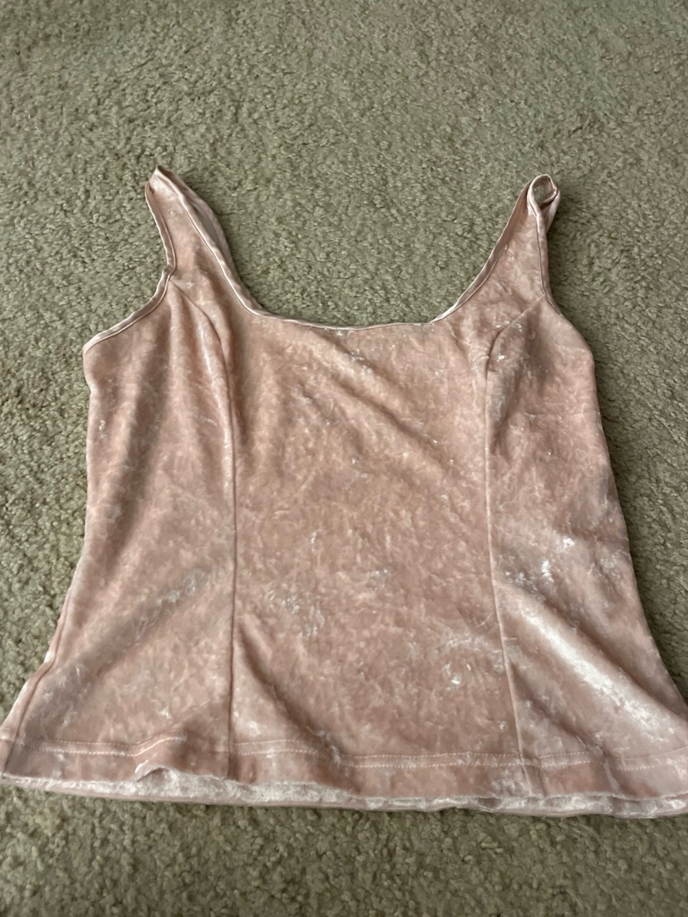 Victoria's Secret Velvet Scoop Camisole - Light Pink
